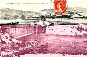 Boghari - avec le Pont du Cheliff sous la neige